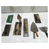 Masonary and tiling tools