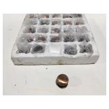 Antique brass door knob pulls