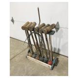 Vintage croquet set