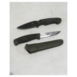 Gerber & Moraknil fixed blade knives