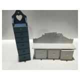 Wood small drawer items