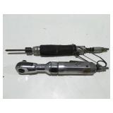 Pneumatic, 1/2"ratchet, and screwdriver untested