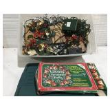 Christmas lights and more with tote