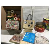 Miscellaneous items, yarn, material, and more