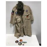 Boy Scout shirt & patches