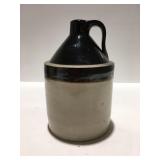 Stoneware jug with damage