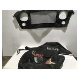 Jeep accessories, grill cover, spare tire cover