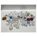 A large lot of salt dips and more