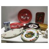 Serving platters and more