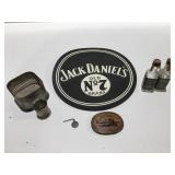 Jack Daniels items, belt, buckle and more