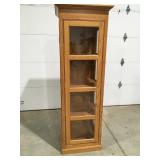 Homemade curio cabinet 72ï¿½ x 24ï¿½ x 22ï¿½ 3 doors