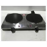 Ovente double burner hotplate untested