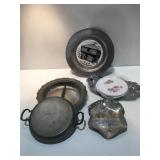 Metal serving items in Mansfield. Blockhouse
