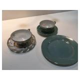 Vintage tea, cups and saucers