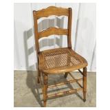 Cane bottom chair