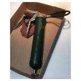 John Deere, pistol, grip, flexible hose, grease
