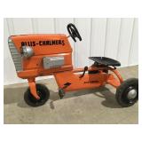 Vintage pedal tractor, Allis Chalmers