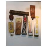 8 beer, tap handles