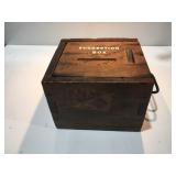 Wood suggestion box