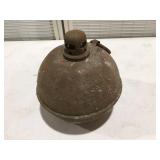 Vintage roadside smudge pot