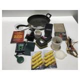 Corn skewers and miscellaneous items