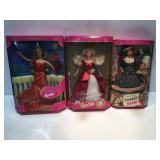 Barbie dolls and packaging