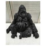 Gorilla statue 11 1/2 inches tall