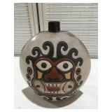 Peruvian vessel/ bottle made in Peru