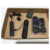 Amazon, fire stick and Roku