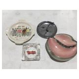 Vintage ashtrays