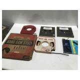 Band saw blade stock