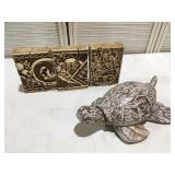 Wall decor and sea turtle