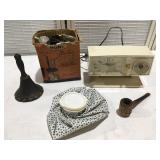Sears vintage Radio alarm clock and more