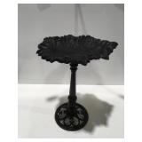 Metal birdbath 22 inches tall