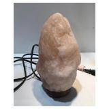 Salt lamp 8 1/2 inches tall untested
