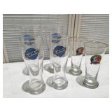 Blue Moon in South Pacific advertising glasses