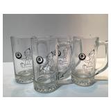 Drinking glass mugs