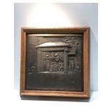 Framed Buick service station metal wall hanging