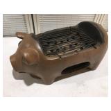 Terra-cotta  Pig grill