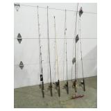 Fishing rods and reels
