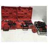 Battery operated tools, batteries all untested