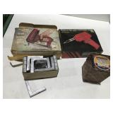 Electric staple, gun, soldering gun, aluminum