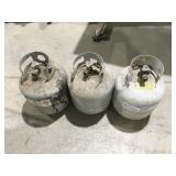 3 propane tanks