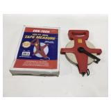CEN TECH 166 foot reel tape measure