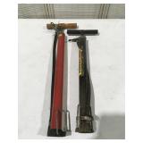 Two hand tire pumps
