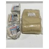 Cheese cloth, and tack cloths