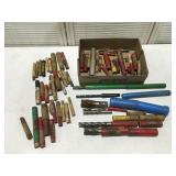 Machine is tooling all tubes are full