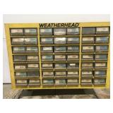 Weatherhead cabinet with contents 30ï¿½ x 20ï¿½ x