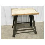 Work, bench tool stand metal legs