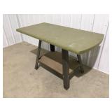 Metal tool stand and table top